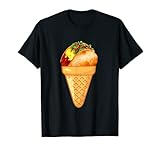 Taco-Eiscreme – lustige Fast-Food- und Eiscreme-Kollektion. T-S