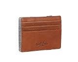 Gusti Portmonee Leder - Emanuel Wallet Kartenetui Magic Braun L