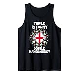England Flagge St. George Kreuz Darts Spieler Trikot Tank Top
