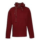 BGUK Herren Kapuzenpullover Hoodie Sweatshirt Pullover Kapuze Regular Fit Herren Winter mittellanger lässiger Kapuzenpullover aus W