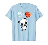 Hug Me Panda Bär T-Shirt I Ballon Geburtstag Geschenk
