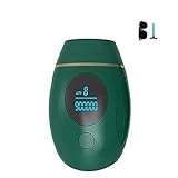 Geräte Haarentfernung für Frauen und Männer Haarentfernungssystem mit 900000 Blitz und LCD-Anzeige, Hair Removal Device,Grü