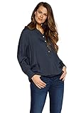 Ulla Popken Damen 796215 Tunika-Shirt, Marine, 50+