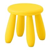2x IKEA Mammut Kinderhocker gelb 35x30x30