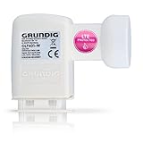 [Test SEHR GUT *] GSS Twin LNB Weiss für digital Satellitenschüssel mit LTE Filter - für 2 Teilnehmer, TV - 2fach, 2-Fach, Full HD, 4K, HDTV, 0.1dB, Sat, Wetterschutz, extrem kälte & hitzebeständig