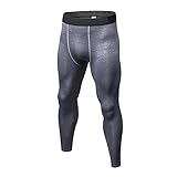 UISIEAF Kompression-Leggings-Jahreszeiten-Funktionswäsche-Strumpfhose,Sweatpants-Trainingshose-Zip-Taschen-Fitnesshose,Militär-Camouflage-Knieschoner-Outdoor-Ak