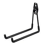 Metallwandhaken, Garagenhaken Heavy Duty Metall Aufbewahrungshaken Square Wandhalterung Kleiderbügel mit Schrauben Anker L