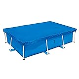 NNXC Poolabdeckplane Abdeckplane Pool Rechteckige Poolabdeckung Wasserfeste PE-Poolabdeckung, Lieferung innerhalb von 7 Tag