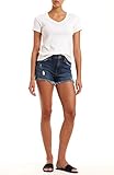 Mavi Damen Rosie Shorts, Dark Ripped 90's STR, 27