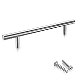 Lospitch Möbelgriff Edelstahl 10 Stück Bohrlochabstand 96mm Ø10mm Türgriff Relinggriffe Küchengriff Schrankgriffe Schubladengriffe Türg