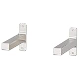 IKEA GRANHULT Halterung (2er Set) für Regal 19,8 x 11,9 cm, vernick