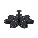 Sdesign Solar- Brunnenpumpe 1. 5W Solar-Birdbad-Brunnen-Tauch- Teichpumpe im Freien Wasserfunktion for Vogelbad, Gartenbrunnen, Kleiner Teich und Wasserk
