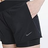 Nike Damen Court Victory Df Shorts, Black/Black, L