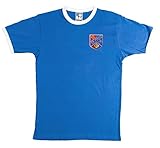Queens Park Rangers QPR 1953 Retro Fußball T-Shirt bestickt Wappen S-XXXL mit Name und N