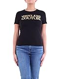 VERSACE JEANS COUTURE T-shirt Versace in cotone Donna cod.B2HZA7TA BLACK SIZE:S