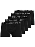 JACK & JONES Herren Boxershorts 5er Pack JACHuey Unterhose 12142342 Black XL