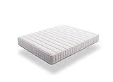 ECCOX - Memory Foam Matratze Luxury Carcassonne - Höhe 26 cm - HR Pro Nature High Density Kern - Durchgehendes Visco-Gel + Supersoft Superior Polsterung - Mittlere bis hohe Festigkeit (90x190 cm)
