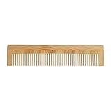 HUNEKBT Helekbt. 1 Stück Mode Handgemachte Bambus Haarkammtasche Anti Statische Frisur Friseur Friseur Tool Kopf Massager Schönheit Haarpflege Zubehö