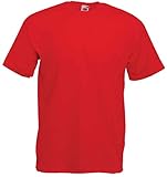Fruit of the Loom Valueweight T-Shirt Rot XXL