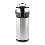 Pioneer Flasks Isolierkanne, 18/10 Edelstahl, Argent, 5 L