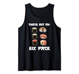 Japanese Gym Sushi Lover Anime Figur Noodles Ramen Tank Top