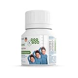 VitroPure® OsseoLong Kautabletten für Kinder: Intelligente Kombination mit verzweigtkettiger Aminosäuren (BCAAs), Kalzium, Vitamin D3, Zink und Magnesium für die Knochenentwicklung