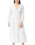 APART Fashion Damen Langes Kleid, weiß, 34-46