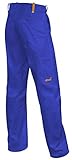 strongAnt Arbeitshose Essen Bundhose Perfekt für BAU- und Installationsarbeiten, für Werkstätten Premium QUALITÄT 100% Baumwolle 260gr - Made in EU. Farbe: Kornblau. Größe: 48