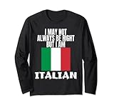 Italienische Merch-Flagge von Italien, Heritage Lang