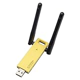 ZTING Wireless USB WiFi Adapter für PC, 1200Mbps 5Dbi Antennen 5G/2.4G WiFi USB für PC Desktop Laptop Mac Windows 10/8/7/Vista/XP/MacOS