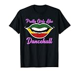 Hübsche Mädchen mögen Dancehall Jamaican Girl Jamaika Frauen T-S