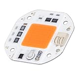 Okuyonic Grow Light LED Chip, COB LED Chip 220V Vollspektrum für DIY Blumenpflanzenlicht(#3)