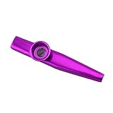 1 STÜCK Kinder Kazoo Percussion Instrument Musikinstrument Metall Kazoo Zufällige Farbe Hohe QualitätDauerhaft Nützlich und praktisch Nettes Design Praktisches Design und langlebig