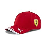 PUMA Unisex Ferrari Team Cap Baseballkappe, Rosso Corsa, Einheitsgröß