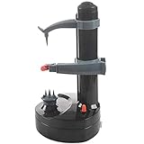 Multifunktions Electric Obst Gemüseschäler Automatische Edelstahl Apfelschäler Küche Peeling Werkzeug Küche Kartoffelschneidermaschine Schwarz Rotierende Früchte Gemüse Cutter Apfel Paring