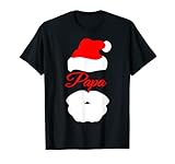 PAPA CLAUS WEIHNACHTSMANN NIKOLAUS KOSTÜM VATER MANN HERREN T-S