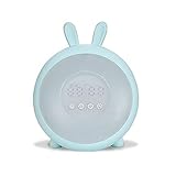 HUYHUJ LED Nachtlampe Dekorieren Schreibtisch Licht Wecker 7 Bunte Urlaub Kreative Wiederaufladbare Glühbirne für Baby Schlafzimmer Luminar (Color : B)