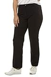 Ulla Popken Damen Thermohose leicht Schneehose, Schwarz (Schwarz 10), W(Herstellergröße: 44)