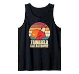 Trinkgeld Katastrophe Lustiges Pizzabote Rider E-Bike Spruch Tank Top