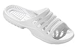 BECO Bade - Pantoletten / Badeschuhe für Damen weiss 36