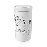 Stelton To-Go Click - Thermobecher, doppelwandige Isolierflasche - Rostfreier, auslaufsicherer Kaffeebecher/Teebecher mit Smart-Click-Deckel - Heiße & kalte Getränke - 0,2 Liter, M