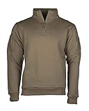 Mil-Tec Tactical Sweat-Shirt m.Zipper Ranger Green Gr.M