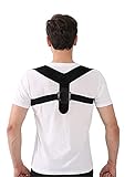 Haltungskorrektor Korrektor für Männer und Frauen Verstellbare obere Rückenstütze Unsichtbare Unterstützung der geraden Rückenhaltung Verbessert die Haltung für Nacken / oberen Rücken / S