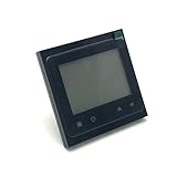 LKJHG WiFi Smart Thermostat Temperaturregler für Wasser Elektrische Fußbodenheizung Gaskessel Funktioniert BHT-002GA (Wasser) Schw