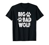 Big Bad Wolf Halloween-Kostüm mit Hundemotiv T S