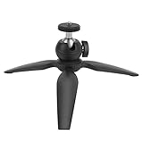 YOIM Desktop-Telefon-Stativhalter, Anti-Rutsch-Pad Kamerastativ mit breiter Anwendung 360° mit Kugelkopf für Live-Stream(Schwarz 1574)