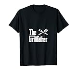 The Grillfather Smoker & Grill BBQ Lustiges Chef-T-Shirt T-S