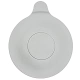 Stöpsel für den Haushalt, 1 Pack, grau, Ø 13 cm Durchmesser, aus TPR, für Abflüsse bis Ø 90 mm, mit Saugnapf zur Befestigung, Ablaufstopfen für Badewanne, Dusche, Waschbecken, Spüle, Abfluss Stöp