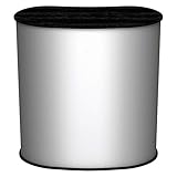 Lamellen Counter | ✓ Lamellentheke | ✓ Messetheke | ✓ Promotiontheke | ✓ Verkaufstheke von Vispronet® (Schwarz, Oval)