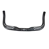 upanbike Bullhorn Riser Bar Rest TT bar für Fixed Gear Bike Fahrrad Lenker 31,8 mm x 42 
